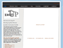 Tablet Screenshot of ergoup.com